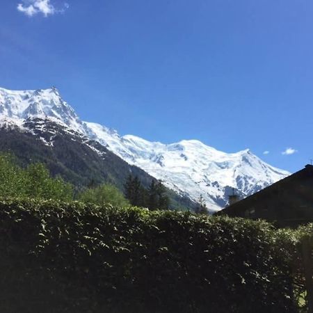 דירות שאמוני Studio Au Calme Avec Jardin Et Vue Mont-Blanc מראה חיצוני תמונה