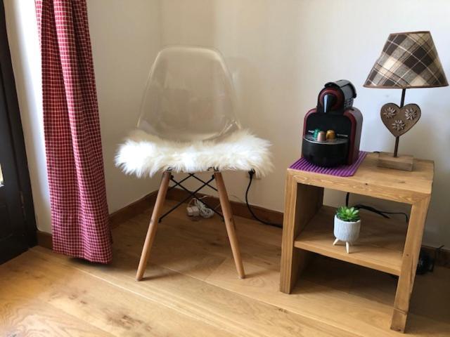 שאמוני Studio Au Calme Avec Jardin Et Vue Mont-Blanc מראה חיצוני תמונה